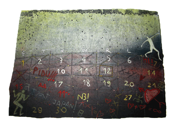 Kalender 20x25cm (mixmedia)