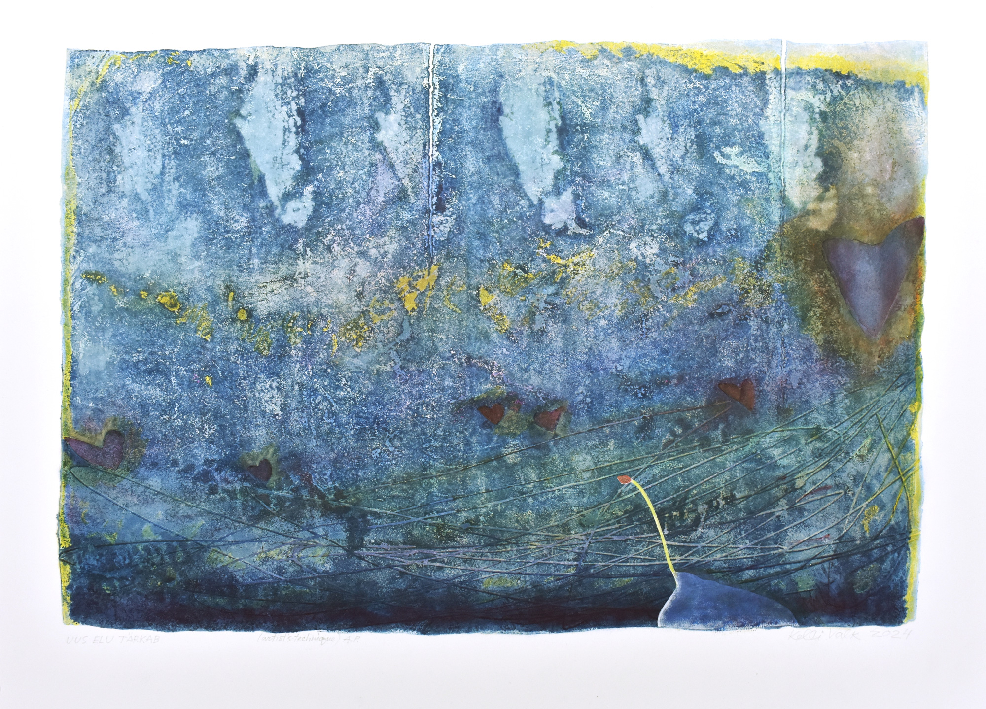 Uus elu tärkab. New life awakes